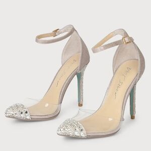 Betsey Johnson SB-GINGR Pump, Blush, 6